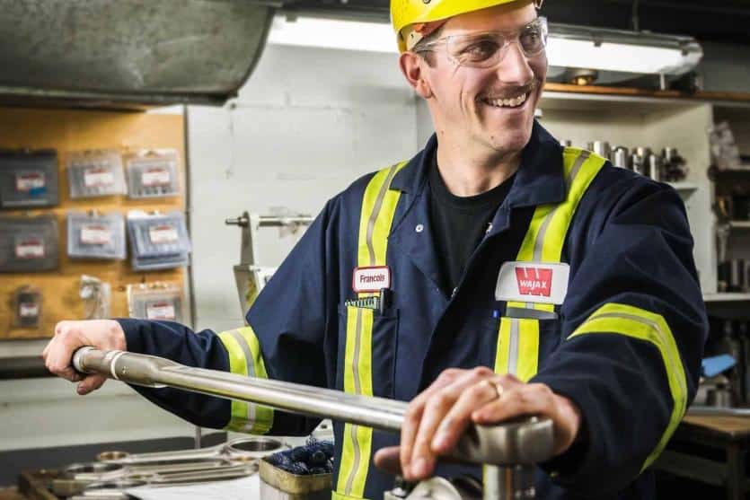 François Doré, machiniste. Photo: Marie Laliberté.