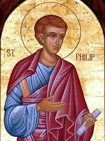 Icône: Le diacre Philippe (wikimedia - CC)