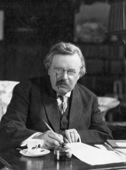 G.K. Chesterton (Wikimedia Commons).