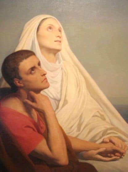 sainte Monique saint Augustin