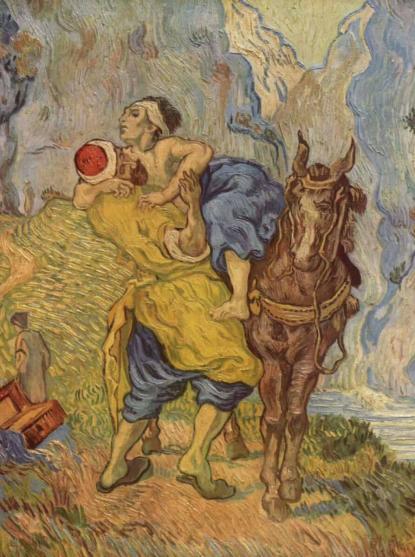 Le Bon Samaritain, Van Gogh, 1890 (CC-wikimedia)