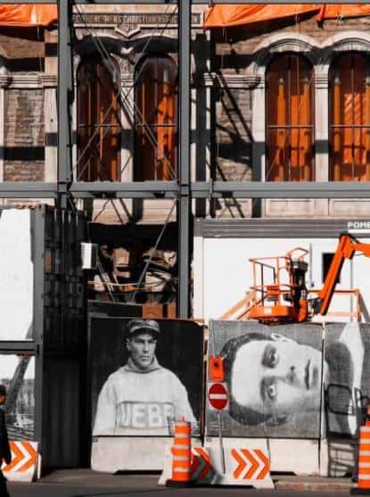Réfection d'une façade dans le Vieux-Québec, Québec (photo: Florence Landry / unsplash.com).
