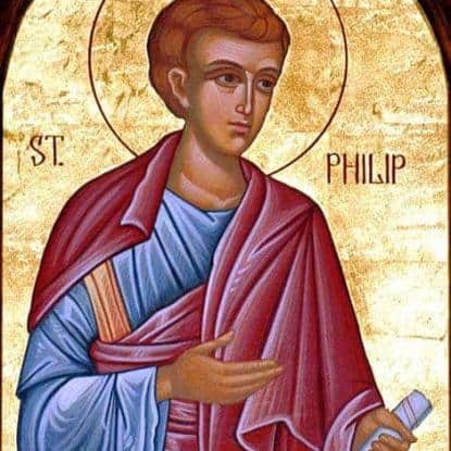 Icône: Le diacre Philippe (wikimedia - CC)