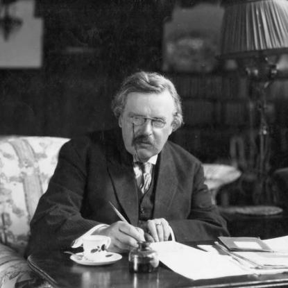 G.K. Chesterton (Wikimedia Commons).
