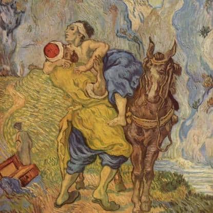 Le Bon Samaritain, Van Gogh, 1890 (CC-wikimedia)