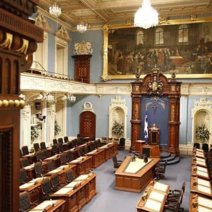 Photo: Assemblée nationale du Québec (Wikimedia - CC).