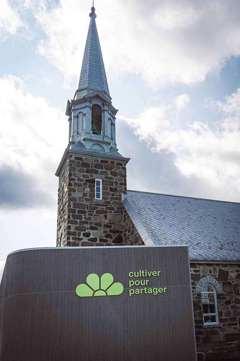 Quand une église produit des laitues